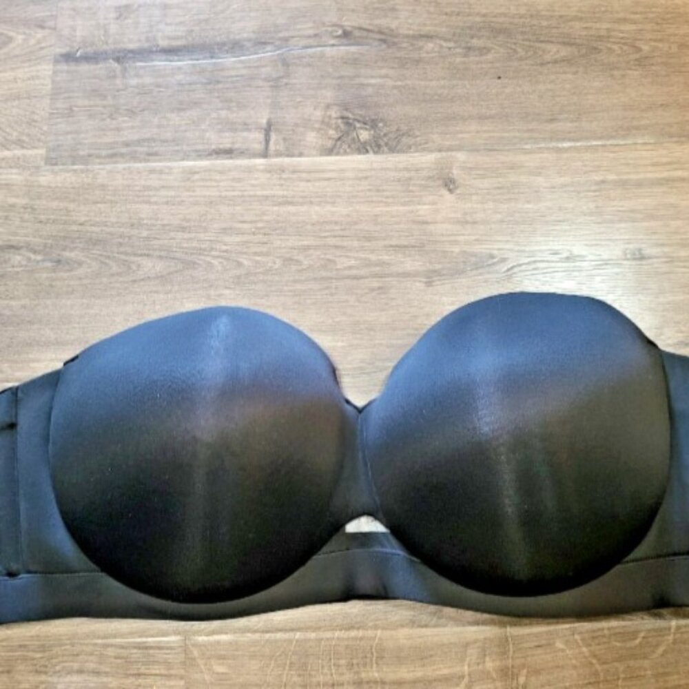 NWOT Lane Bryant Cacique Comfort Bliss Strapless PLUNGE UW Bra Size 54D no strap